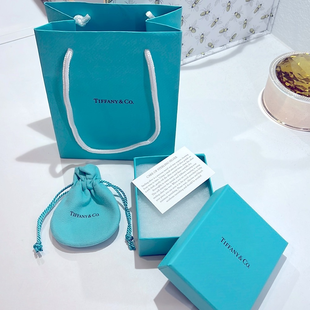 Tiffany & Co. Ring bag and box